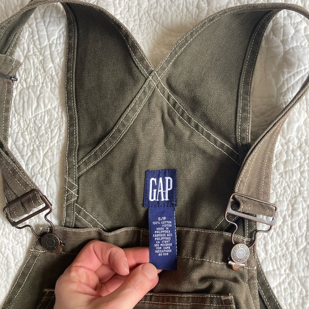 Vintage Gap Green Overalls